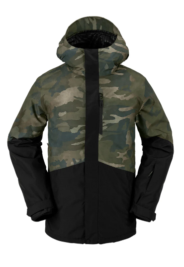 Volcom 'Vcolp' Jacket - Black/Camo