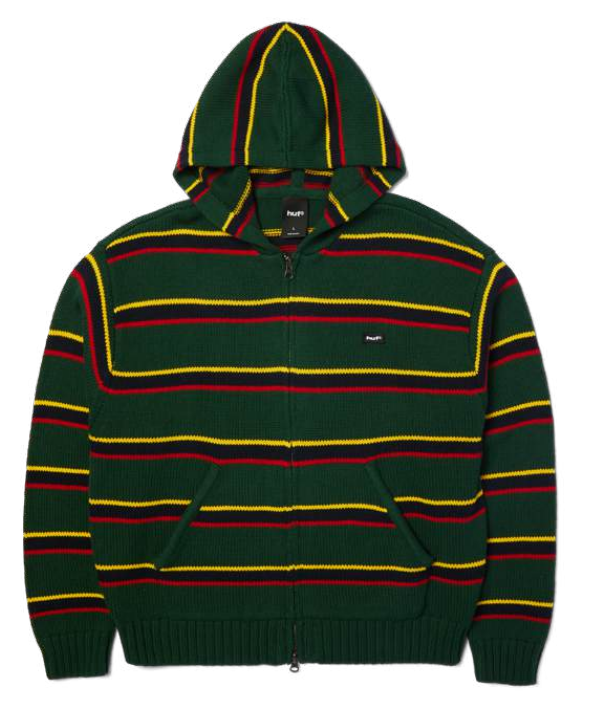 HUF 'Banks' Hooded Sweater - Sycamore