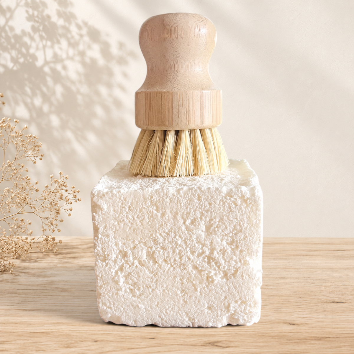 Bloc de cake à vaisselle et savon tout-usage naturel