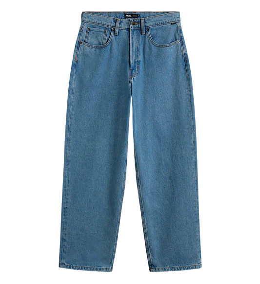 Vans 'Check-5' Baggy Jeans - Stonewashed Blue (Black Patch)