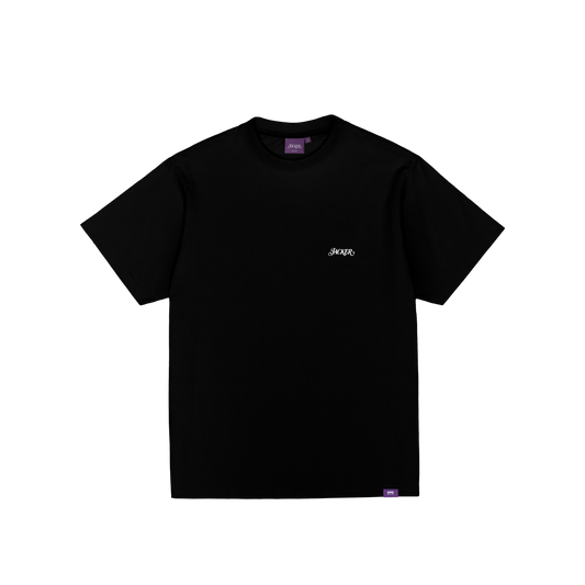 Jacker 'Classic 3D Logo' Tee - Black