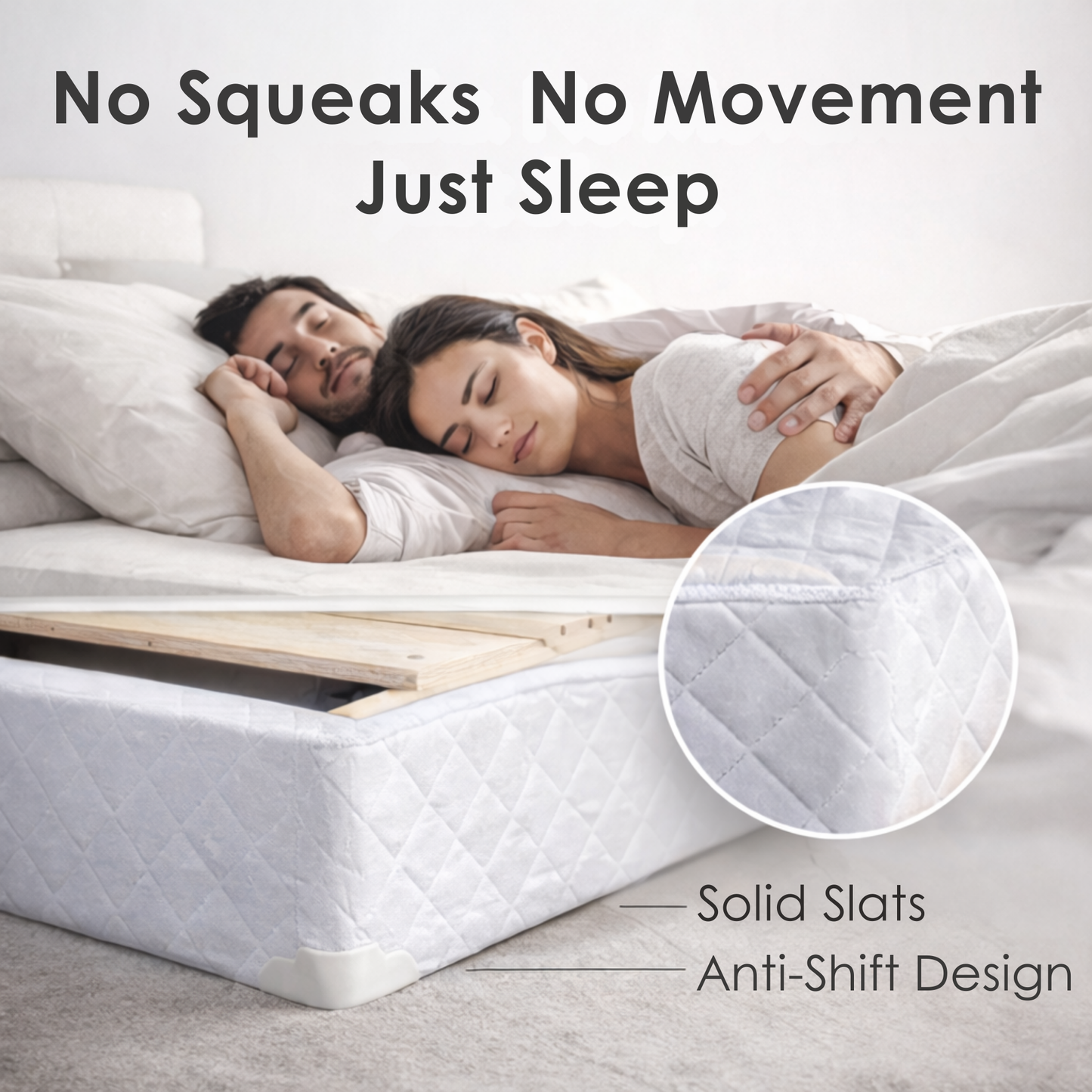 UltraFlex® PARADISE Mattress and BoxSpring Set - Natural Heavy Duty Foam Blend, Low Motion Transfer, Comfort+ Quilting, Orthopedic Cool Gel, and Spinal Posture Support Eco-Friendly Mattress (Made in Canada)