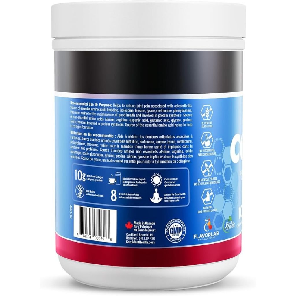 Confident Health HYDROLYZED COLLAGEN, 50 Servings