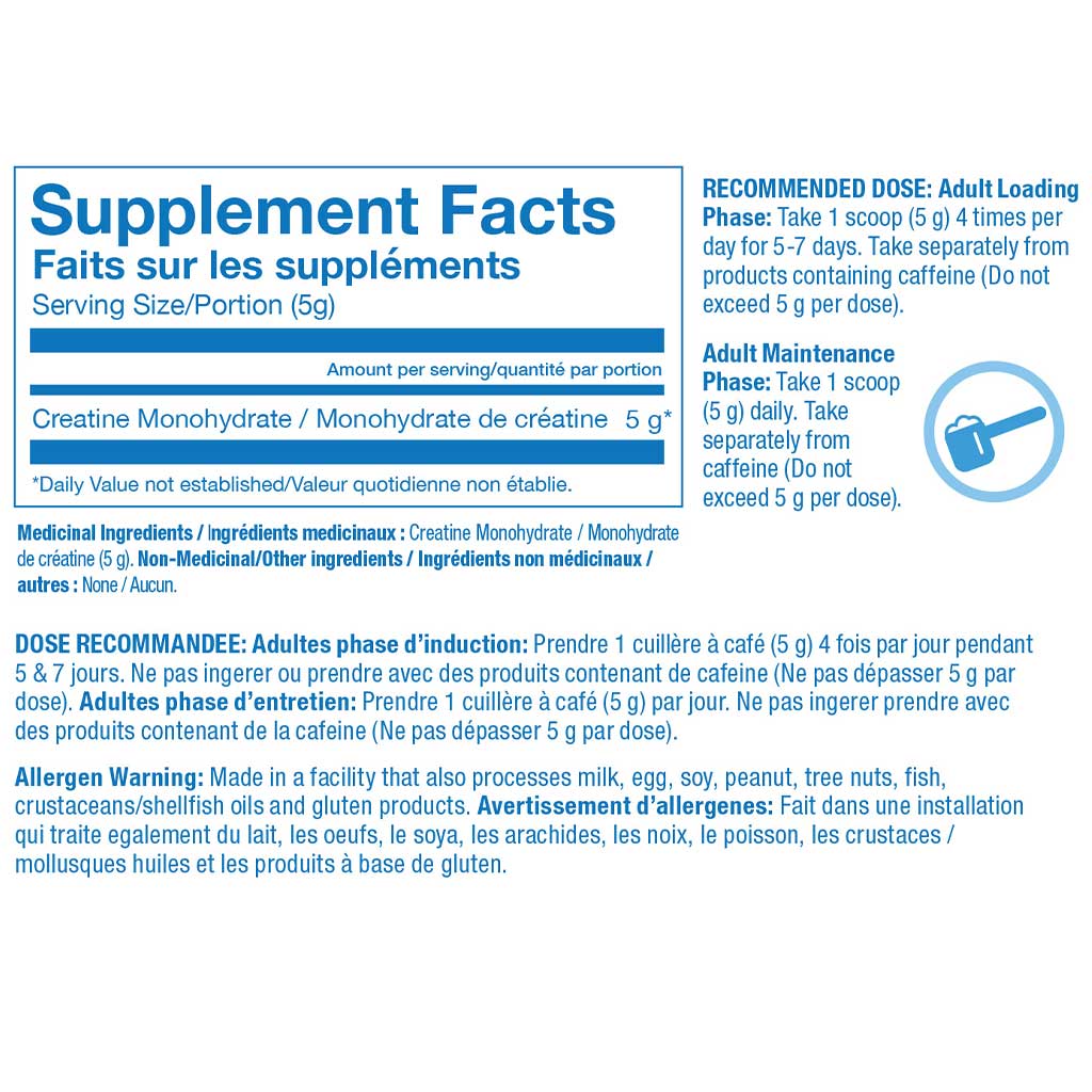 Confident Sports CREATINE MONOHYDATE, 125g