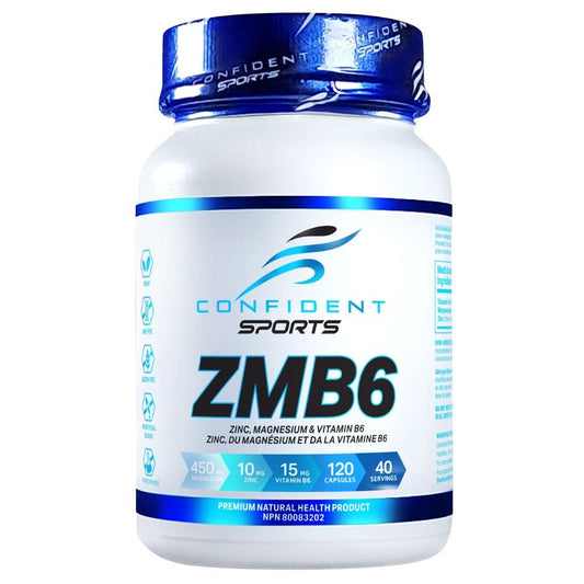 Confident Sports ZMB6, 120 Caps