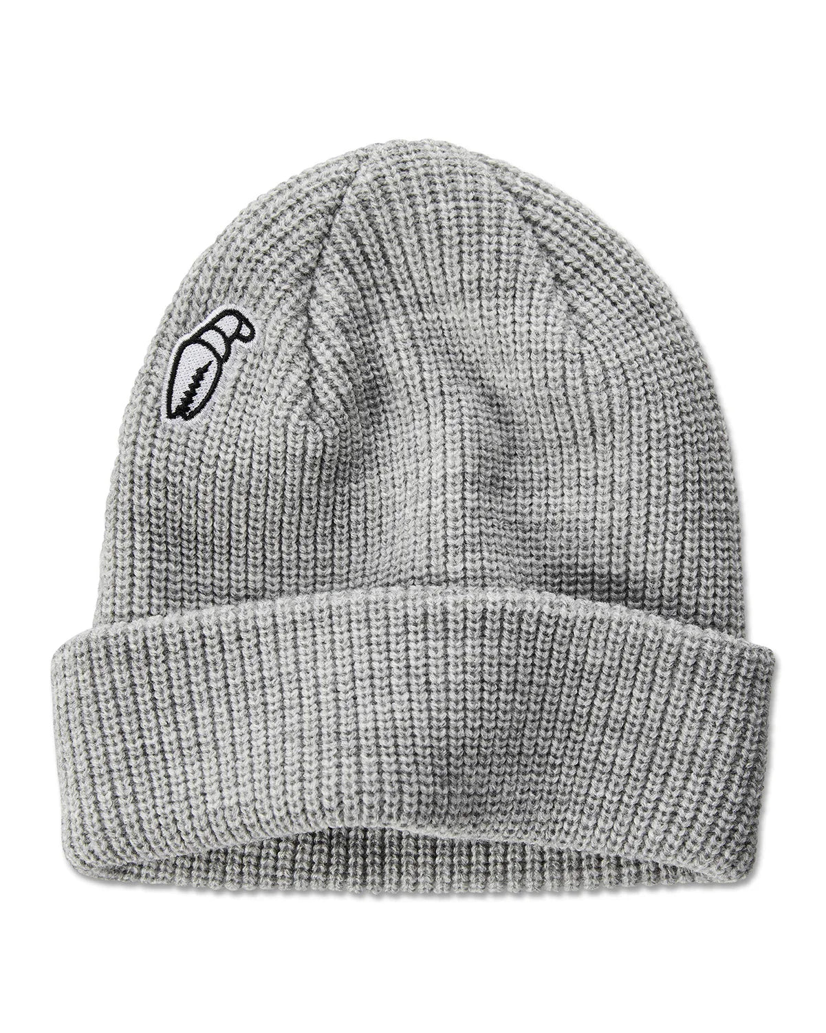 Crag Grab 'High Mark' Beanie - Heather Grey