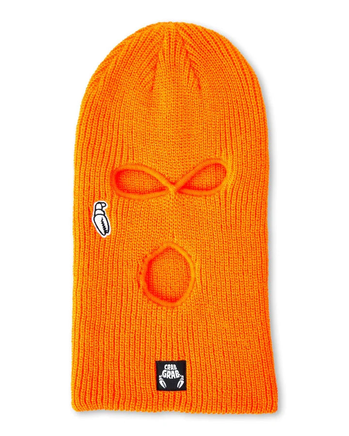 Crab Grab 'Goon' Ski Mask - Orange