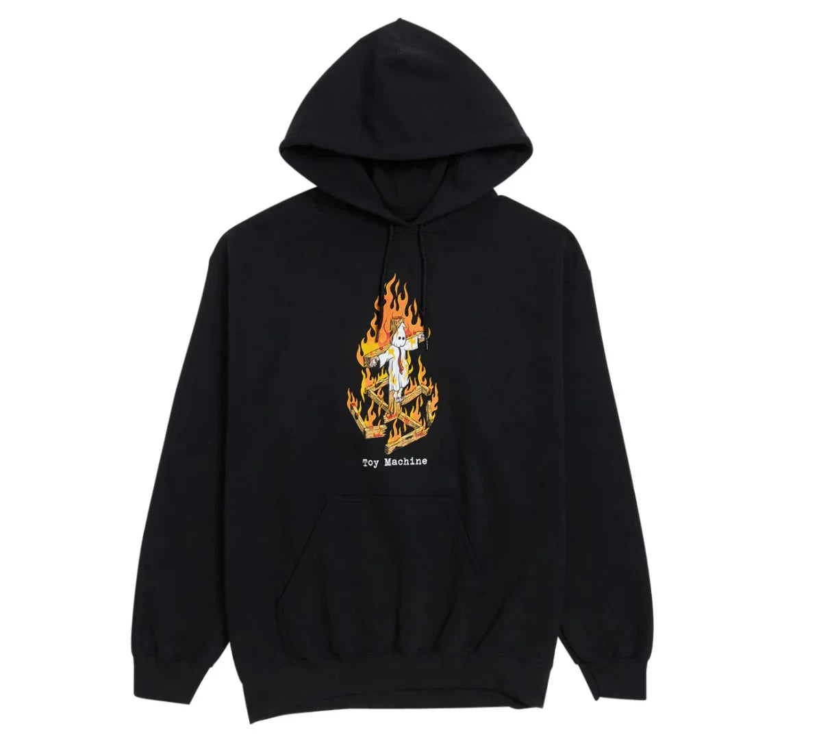 Toy Machine x Ed Templeton 'Charred Cross' Hoodie - Black
