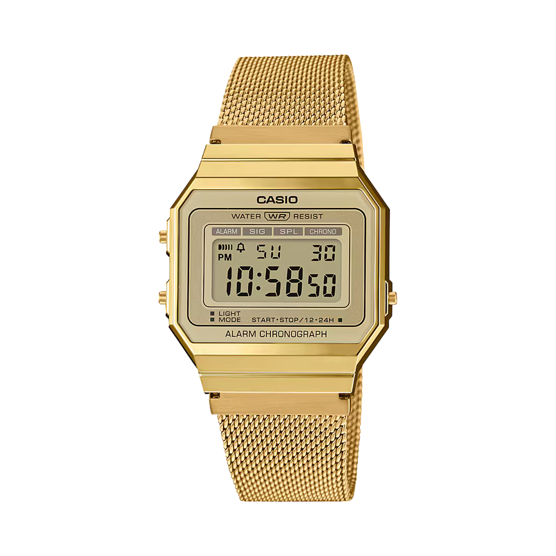 Casio 'A700WMG' Watch - 9AVT (Gold)