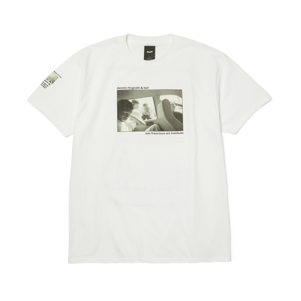 HUF 'Paved With Gold' Tee - White