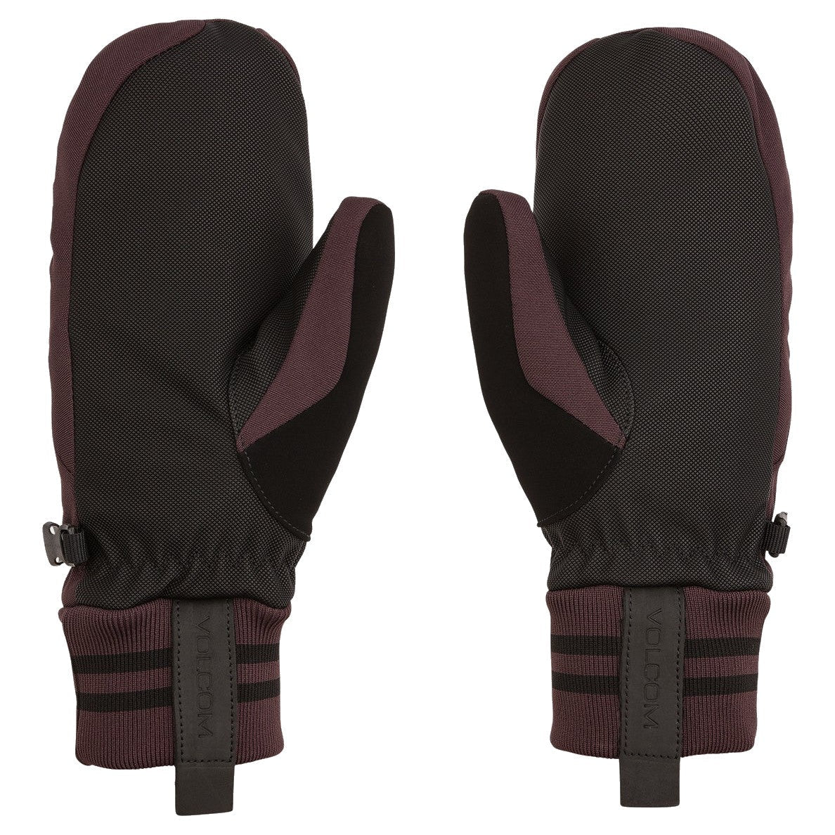 Volcom 'Bistro' Snow Mittens - Burgundy (Women’s)