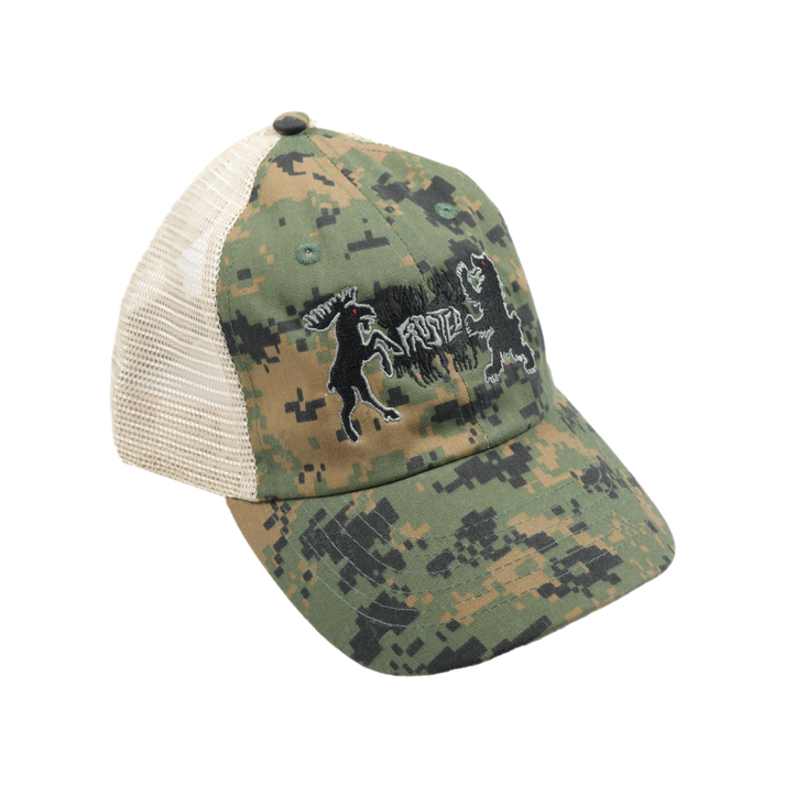 Frosted Skateboards 'Hunt' Trucker Cap - Pixel