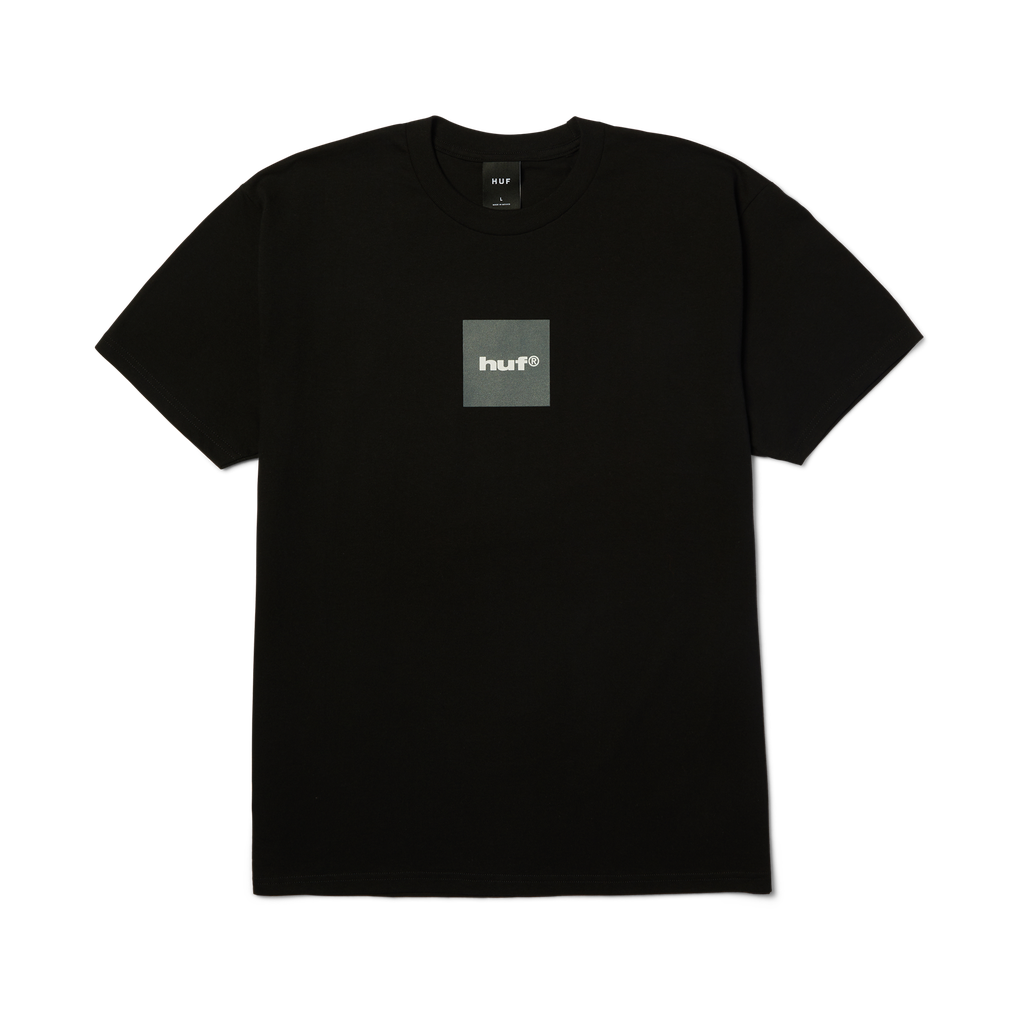 HUF '89 Box Logo' Tee - Black/Grey