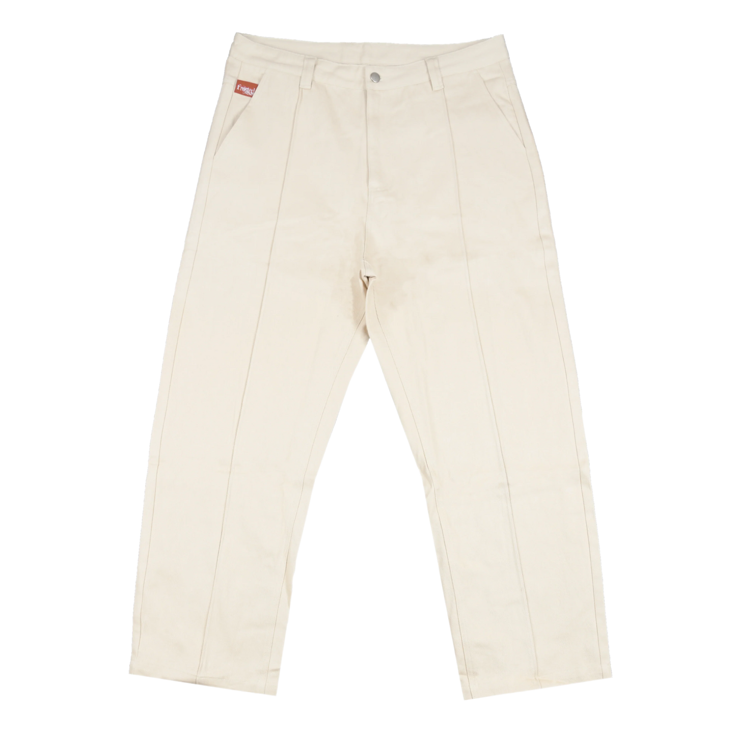 Frosted Skateboards Baggy Chino Pants - Beige