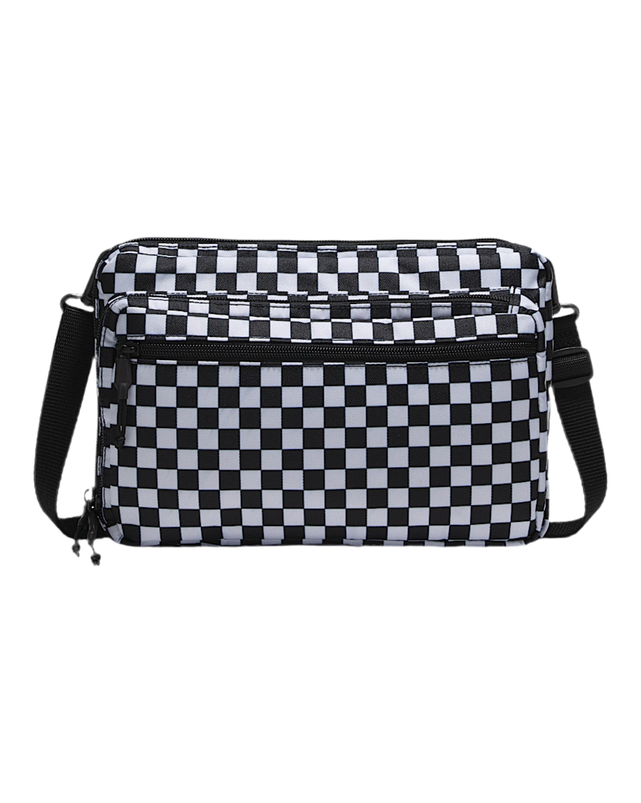 Vans 'Bail Convertible' Crossbody Bag - Black/White Checkerboard