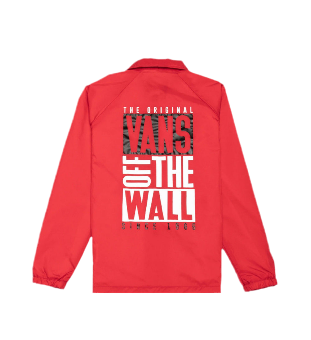 Vans 'Torrey' Windbreaker - Red (KIDS)