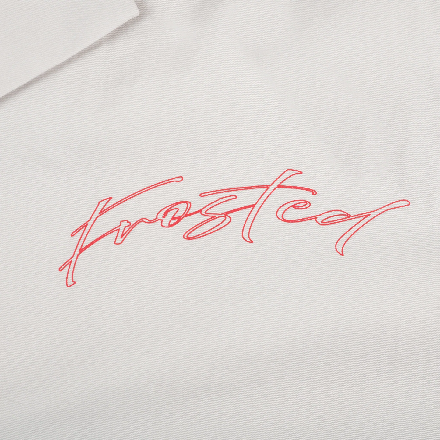 Frosted Skateboards Button Up Shirt - Light Grey