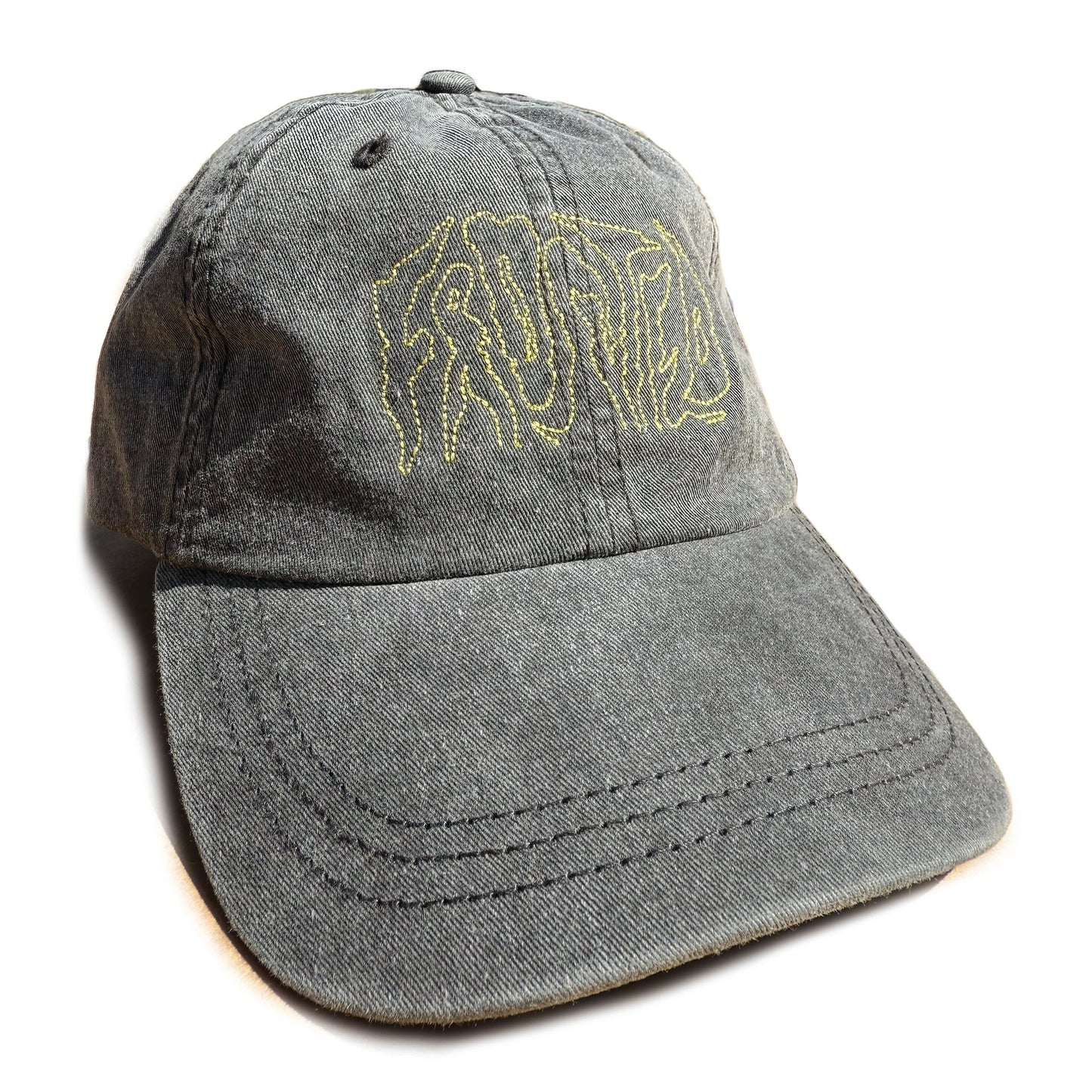 Frosted Skateboards 'Logo' Cap - Black Denim