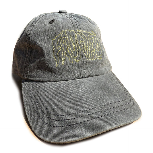 Frosted Skateboards 'Logo' Cap - Black Denim