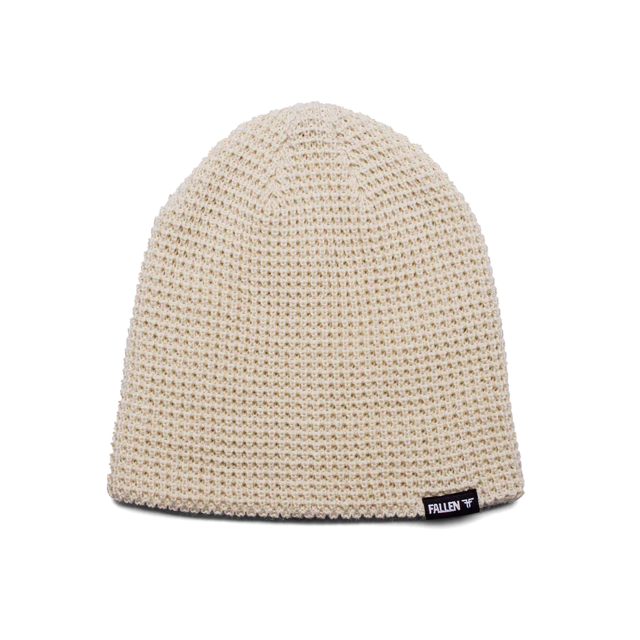 Fallen 'Surplus' Beanie - Almond/Black
