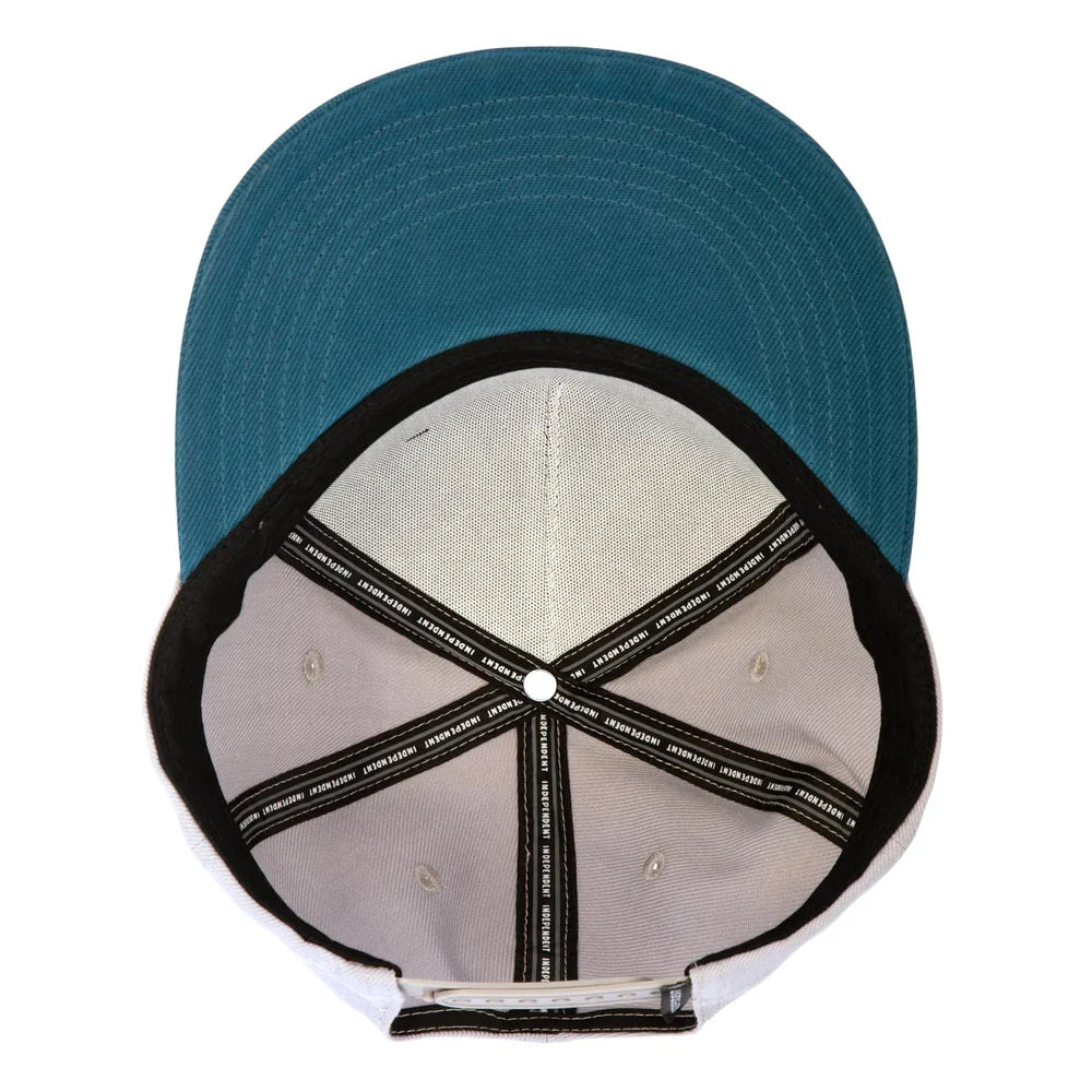Independent 'Fuck The Rest Team' Snapback Cap - Grey/Navy