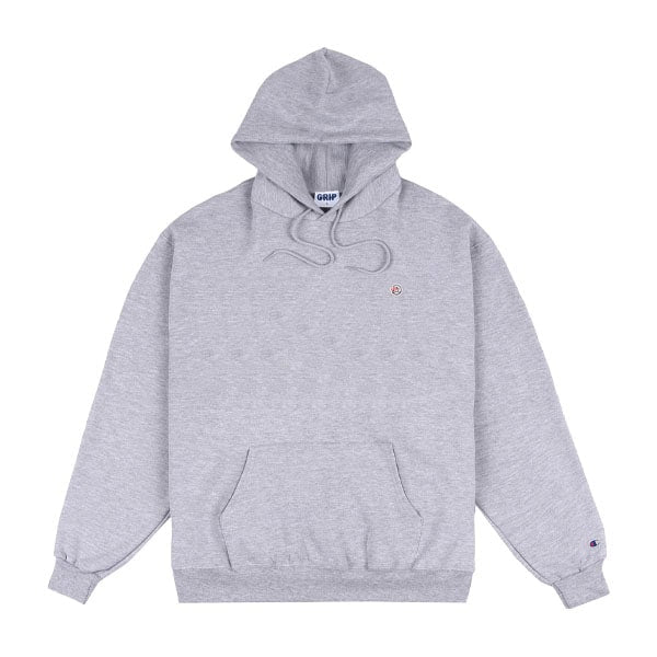 Classic Grip 'Tony Patch' Hoodie - Athletic Grey