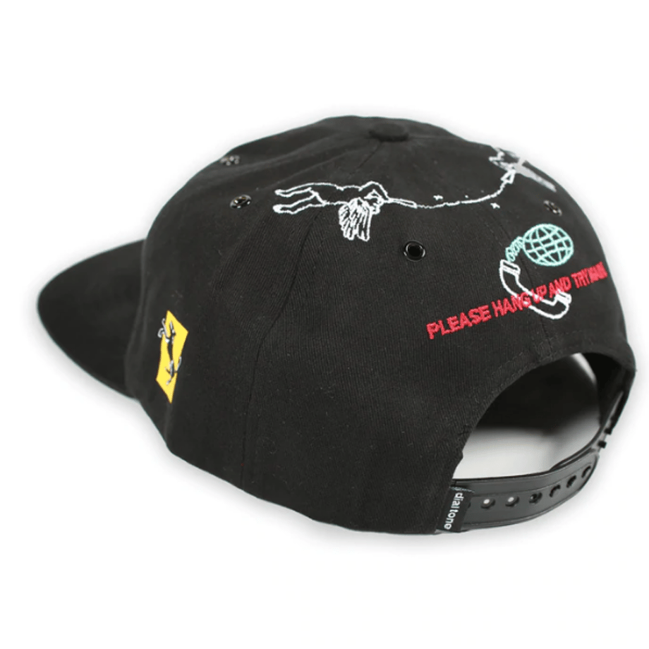 Dial Tone 'Formula One' Snapback Cap - Black