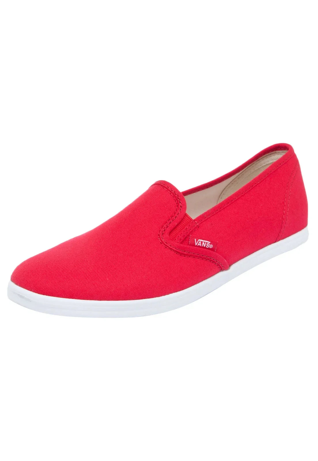 Vans 'Slip-On Lo Pro' Shoes - Red/True White
