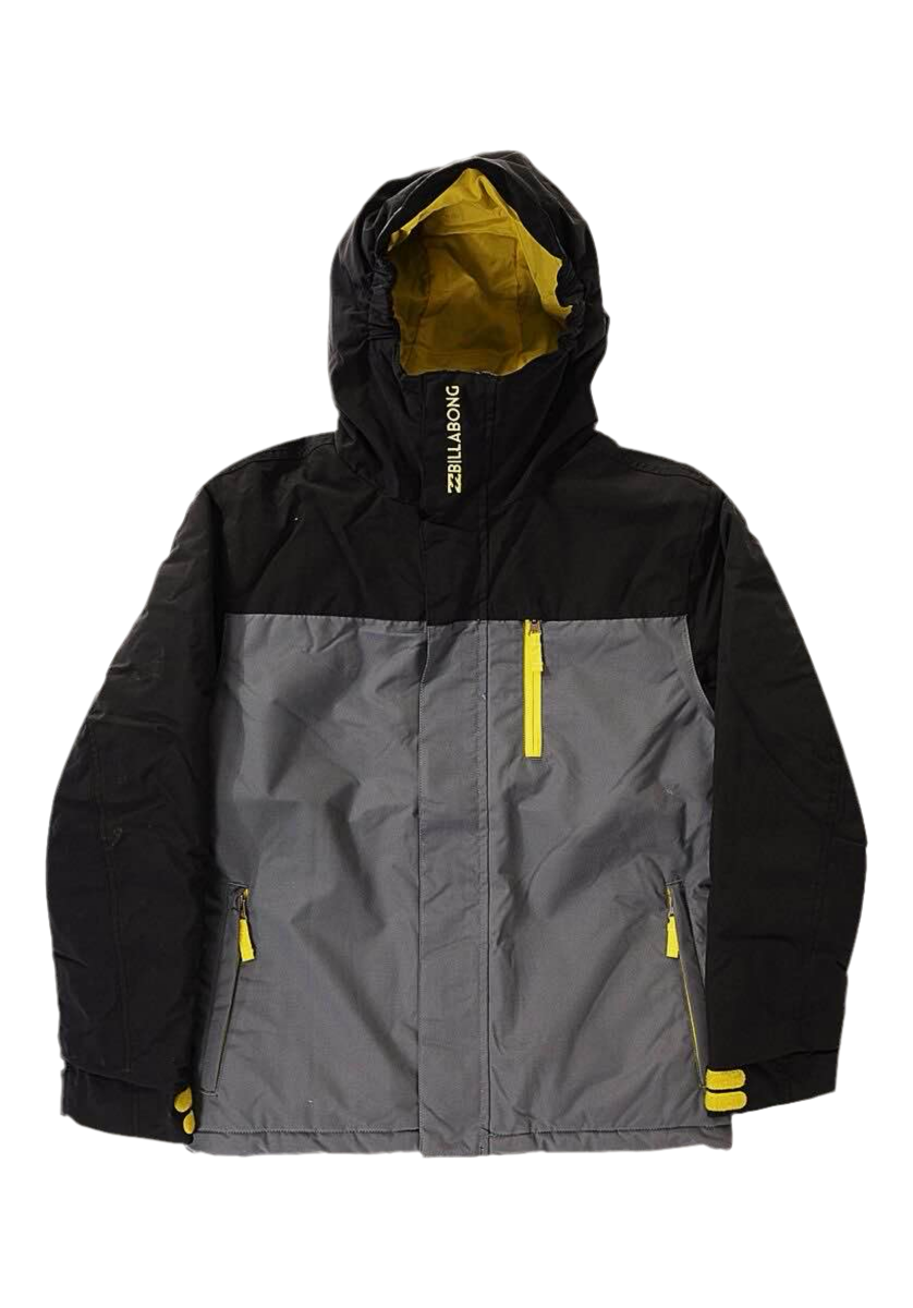 Billabong 'Legend Plain' Winter Jacket - Black (KIDS)