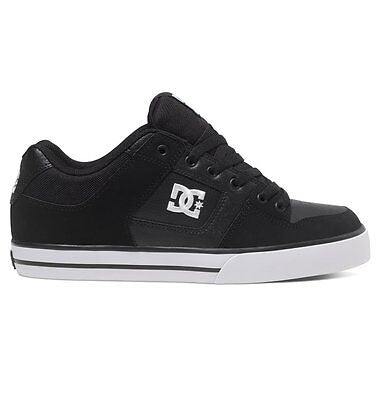 DC Shoes 'Pure' Shoes - Black/Black/White