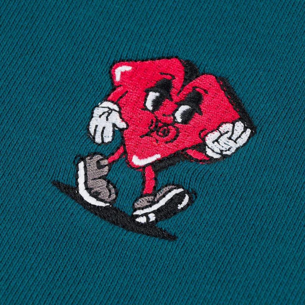 Loviah 'Heartman' Crewneck - Teal