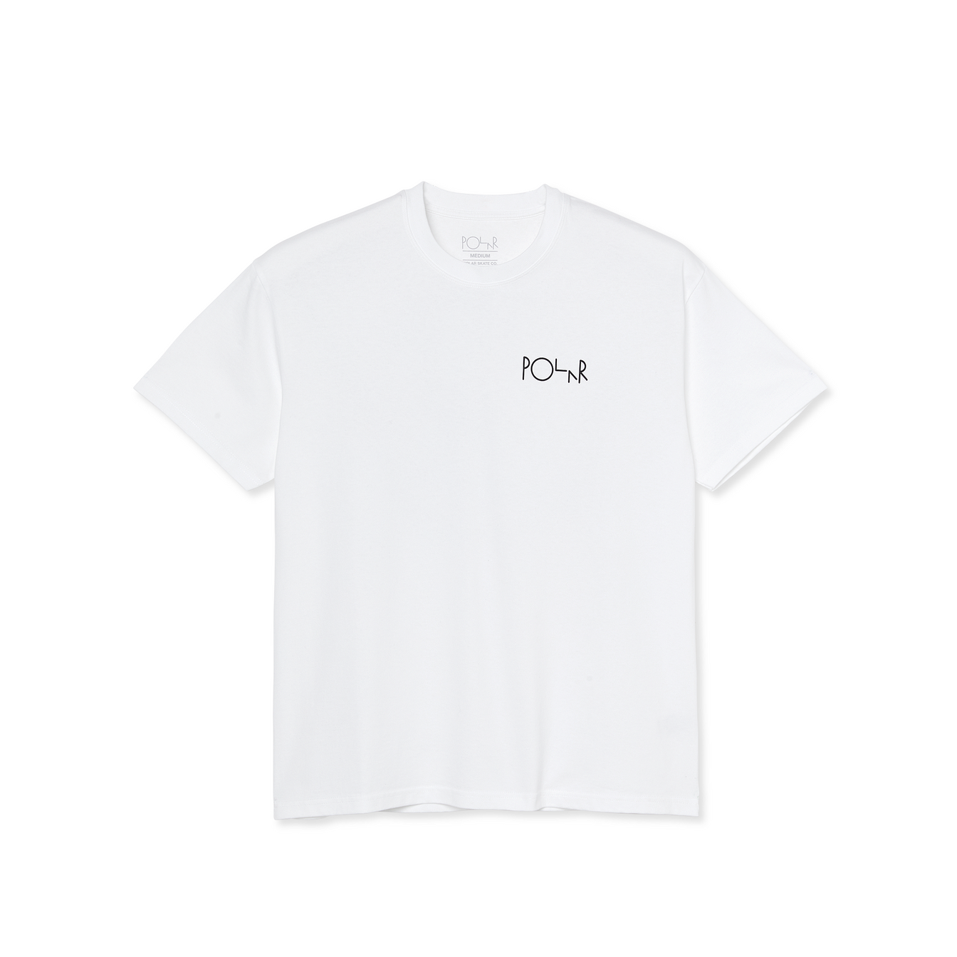 Polar Skate Co. 'Stroke Logo' Tee - White