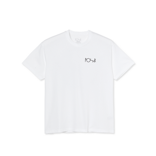 Polar Skate Co. 'Stroke Logo' Tee - White