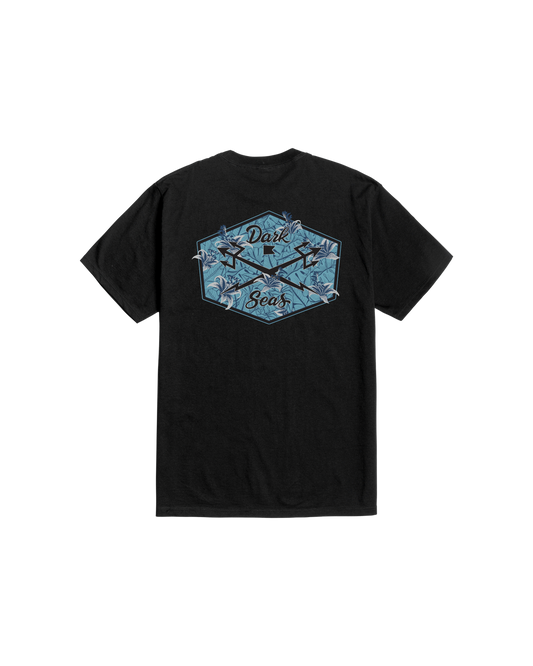 Dark Seas 'Bloom' Tee - Black