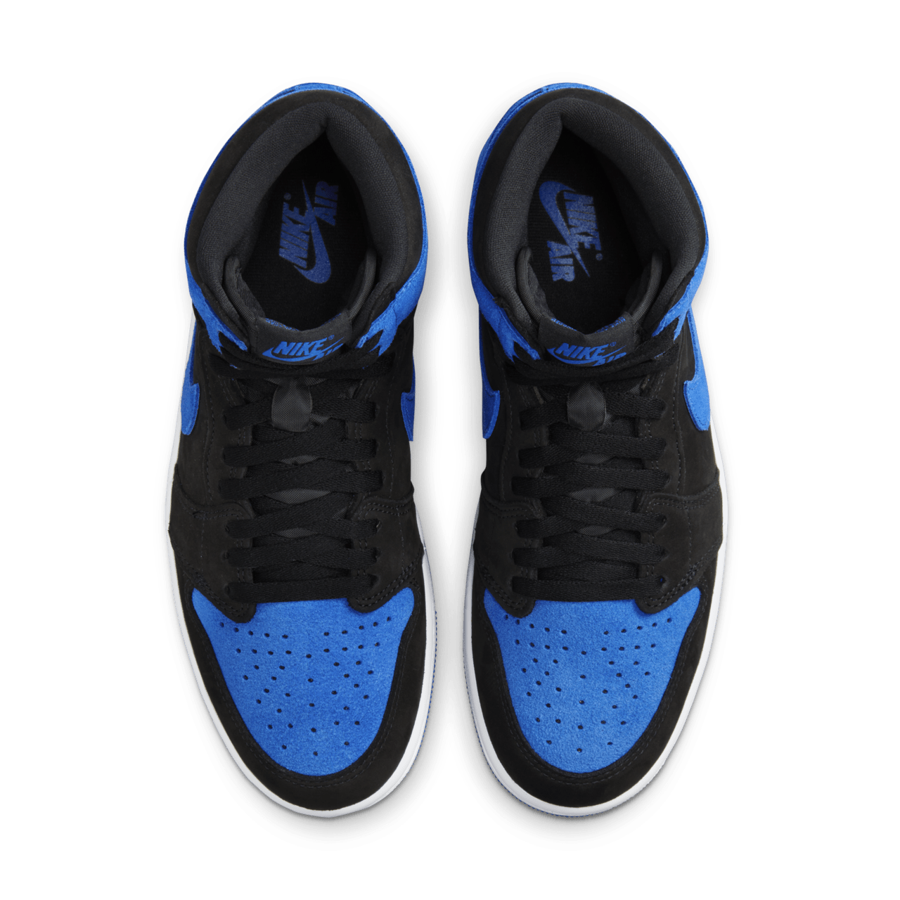 Nike 'Air Jordan 1 High Retro' Shoes - Royal Blue Reimagined