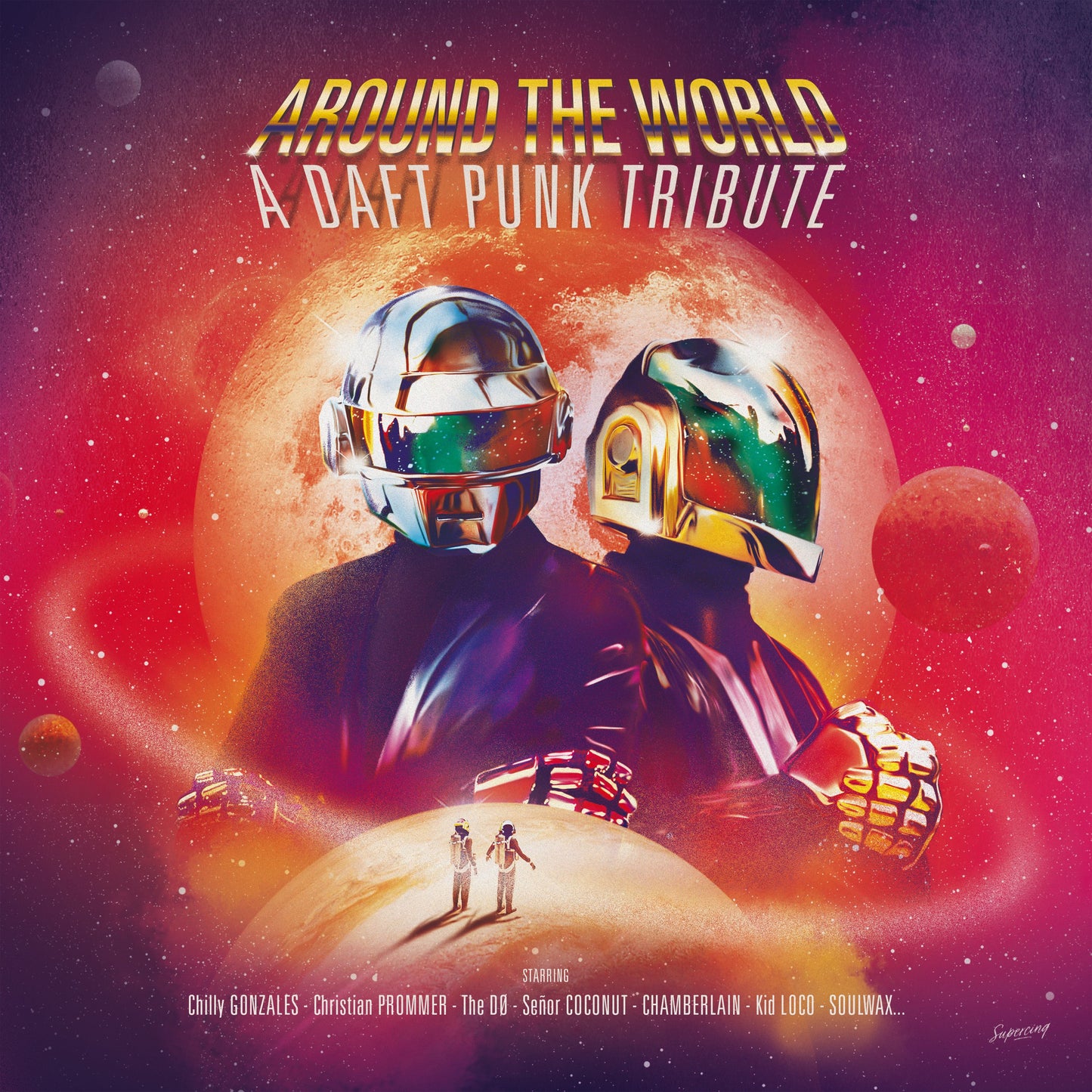 Various Artists / Around the world: A Daft Punk tribute - LP
