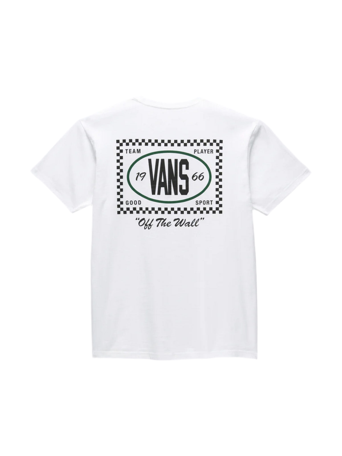 Vans 'Team Player Checkerboard' Tee - White