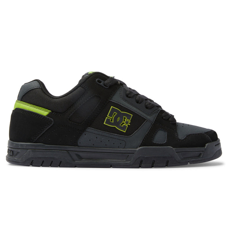 DC Shoes 'Stag' Shoes - Black/Grey/Lime