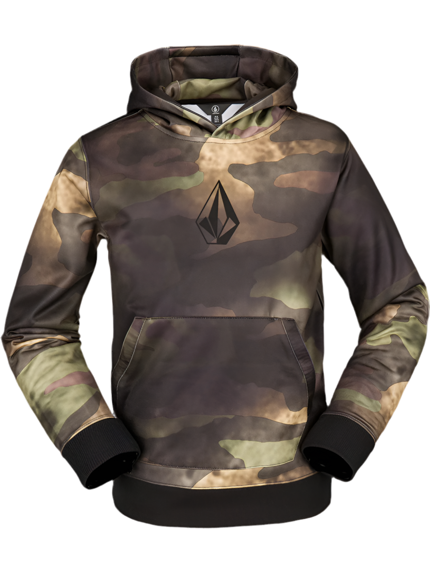 Volcom 'Riding' Hoodie - Camo (KIDS)