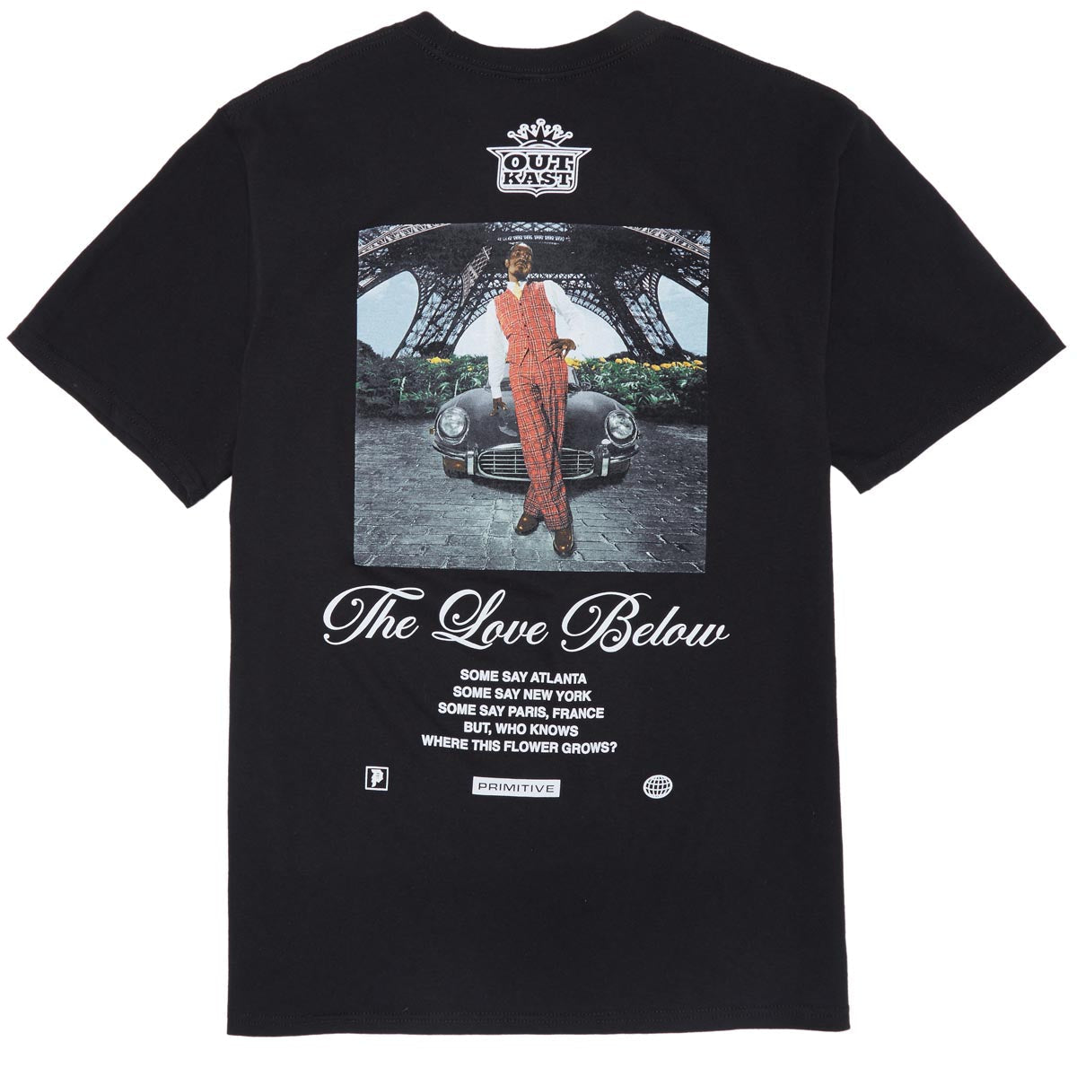 Primitive x Outkast 'Regal' Tee - Black