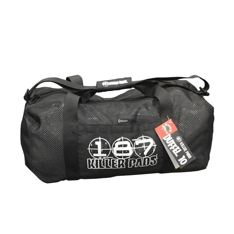 187 Killer Pads Skateboard Mesh Duffle Bag - Black