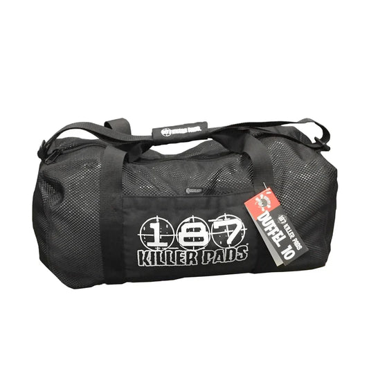 187 Killer Pads Skateboard Mesh Duffle Bag - Black