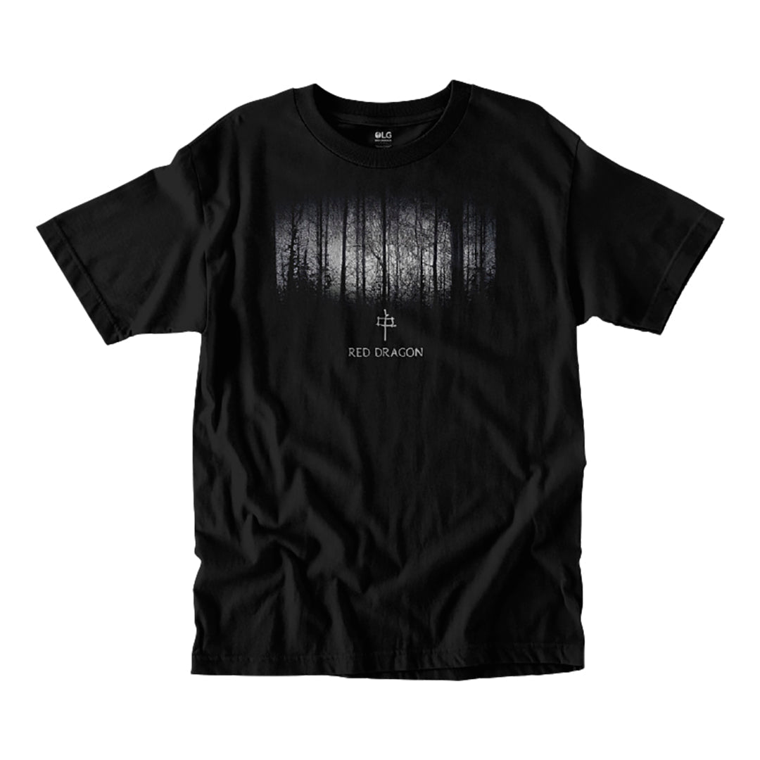 Red Dragon 'Forest Witch' Tee - Black