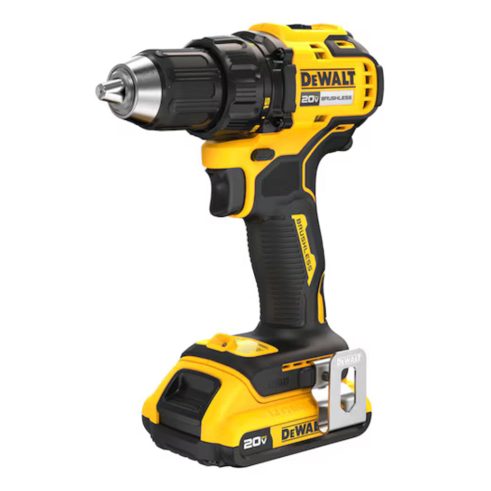 DEWALT DCD793D1 20V MAX* Brushless Cordless 1/2 in. Drill/Driver Kit - Refurbished with Dewalt Warranty