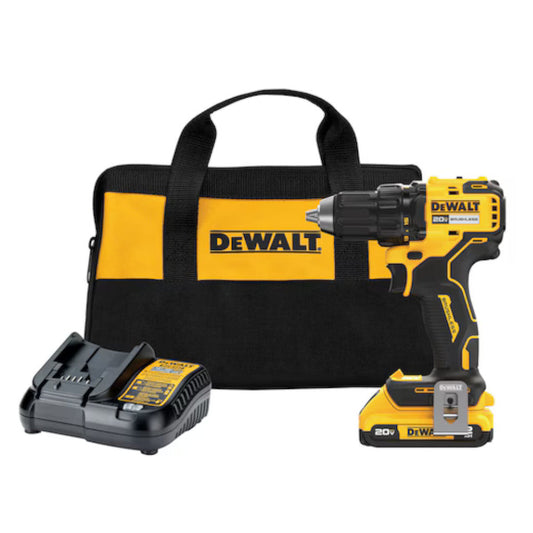 DEWALT DCD793D1 20V MAX* Brushless Cordless 1/2 in. Drill/Driver Kit - Refurbished with Dewalt Warranty