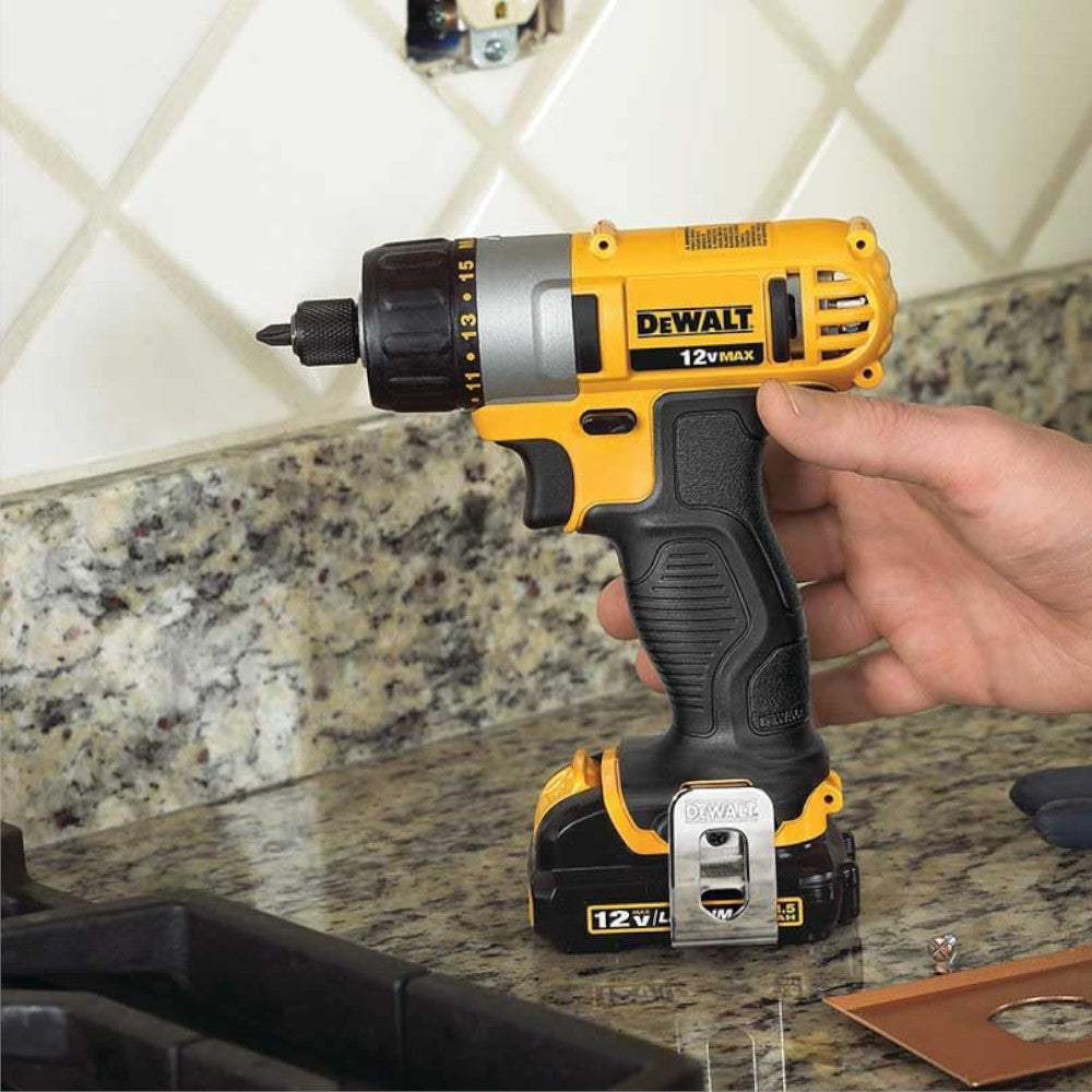 DEWALT 12V MAX Screwdriver KIT - Refurbished with Dewalt Warranty - DCF610S1