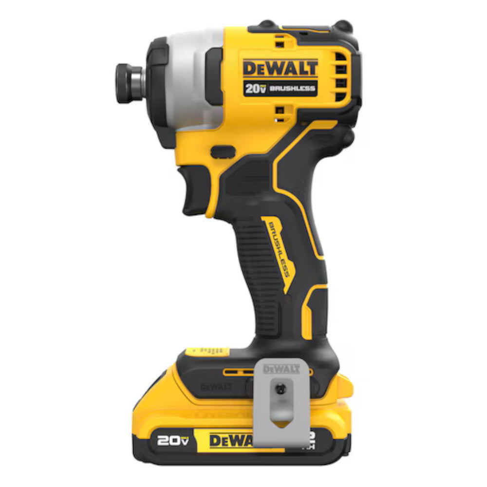 DEWALT DCF809D1 ATOMIC™ 20V MAX* Brushless Cordless Compact 1/4 in Impact Driver Kit - Refurbished with Dewalt Warranty