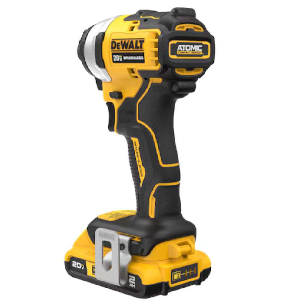 DEWALT DCF809D1 ATOMIC™ 20V MAX* Brushless Cordless Compact 1/4 in Impact Driver Kit - Refurbished with Dewalt Warranty