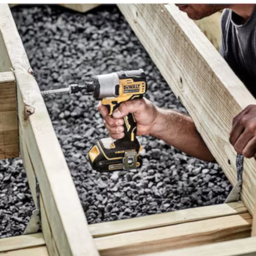 DEWALT 20V MAX* 1/4 in. Brushless Cordless Impact Driver Kit - Refurbished with Dewalt Warranty - DCF840C2