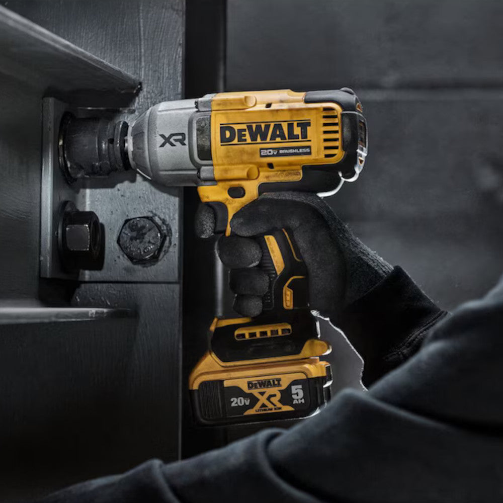 DEWALT 20V MAX XR 1/2 In. High Torque Impact Wrench Kit - Refurbished with Dewalt Warranty